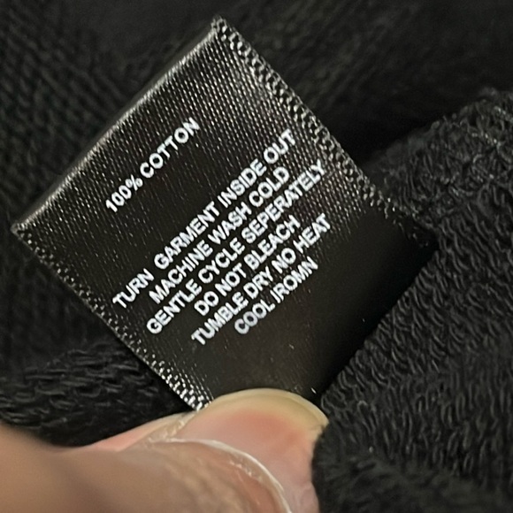 Well Known Studios Car Hoodie Jacket  Pullover Black Men's sz Medium… NWT - Picture 9 of 9